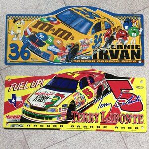 Nascar Garage Area Signs